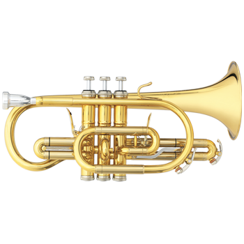 B-Kornett 3142/2 - Goldlackiert